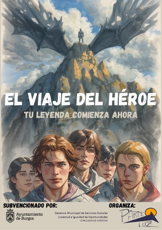 EL VIAJE DEL HÉROE Asociación Parteluz Burgos